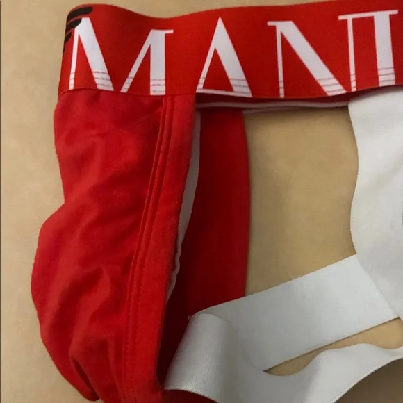 Emporio Armani Bold Red Men's Jockstrap M - Picture 8 of 8